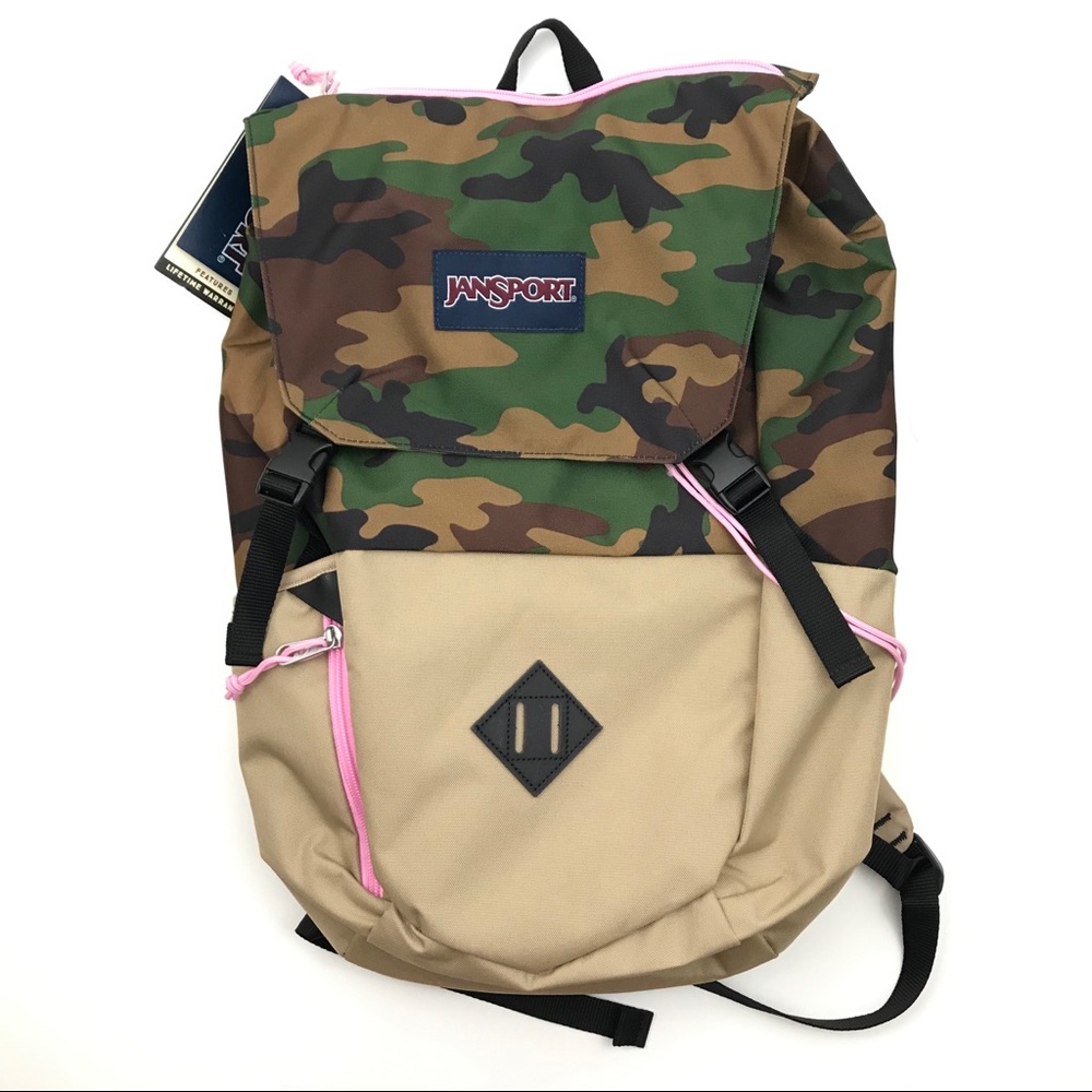 Jansport The Pike Backpack Surplus Camo NWT